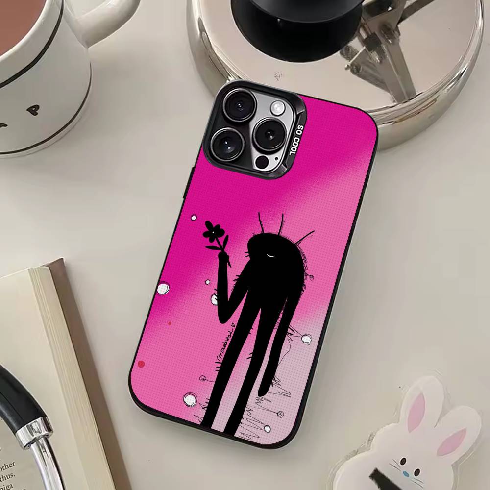 Чехол для телефона Z-ZOE Rock Band для iPhone 17,16,15,14,13,12,11 Plus,Pro Max, Цветной серебристый чехол для телефона iPhone17