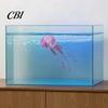 Geruchsfreie Aquarium Dekoration Künstliche Quallen, Weiches Silikon Fluoreszierend Realistisch Schwebend Kein Ausbleichen Quallen für Salzwasserbecken Sicherer Fischtank