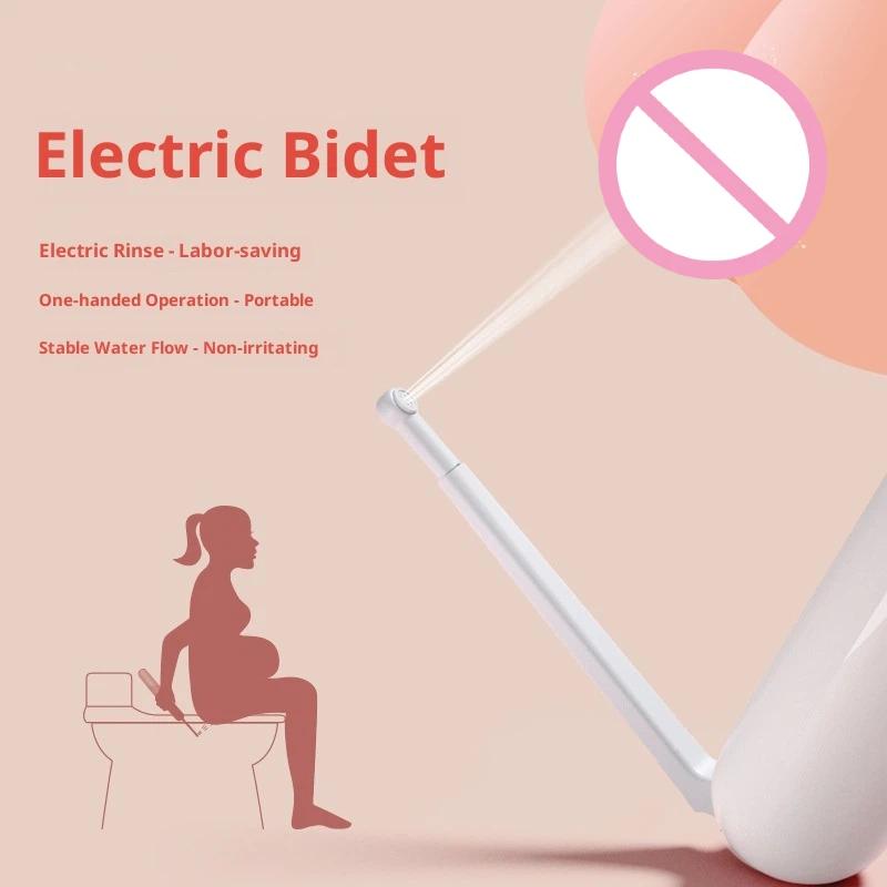 Home Use Portable Handheld Bidets Long Nozzle for Pregnant Moms Safe and Accurate Baby Washing