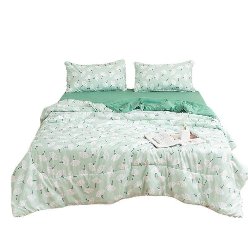 Милое тонкое одеяло с цветочным принтом высокого качества — фото 7