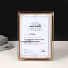 7-inch Crystal Glass Certificate & Photo Frame