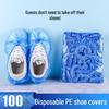 Waterproof Non-slip Disposable Shoe Covers - Thick, Wear-resistant Foot Protection for Indoor Use.
