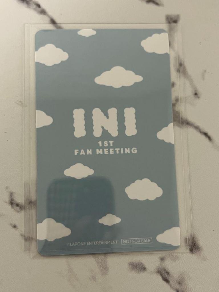 [USED] INI 1st Fan Meeting Run Training Yudai Sano Trading Card Complete Set