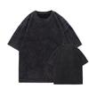 2026 High Quality Men's Vintage Washed T-shirts Hip-hop Trendy Short Sleeved T-shirts Fashionable Oversized T-shirts