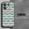 Bow Cute Pink Design Ins Girl Phone Case For Redmi Note 14 13 12 11 Pro Plus S 5G 14C A3 Soft Black Phone Cover