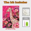 DIY Giraffe Pearl Art Painting for Home Wall Decor Pearl Gem Paintings Picture Arts Craft  for Adults/Beginners Gift Idea Home Decor Without Frame