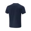 Li-Ning Quick-Dry Simple Letter Logo Print Comfortable Round Neck Short Sleeve T-Shirt Men Tops Navy-Blue ATSV399-10