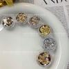 Flashy Gold Laser Glitter Gradient Sequins for Nail Art - Irregular DIY Accessories
