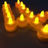 24Pcs LED Electronic Candle Light Flameless LED Tea Lights for Birthday Holiday Party Room Ambinece
