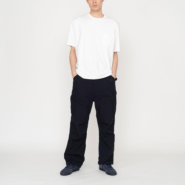 Nanamica T-Shirts Unisex Crew Neck Moderate SUHF166