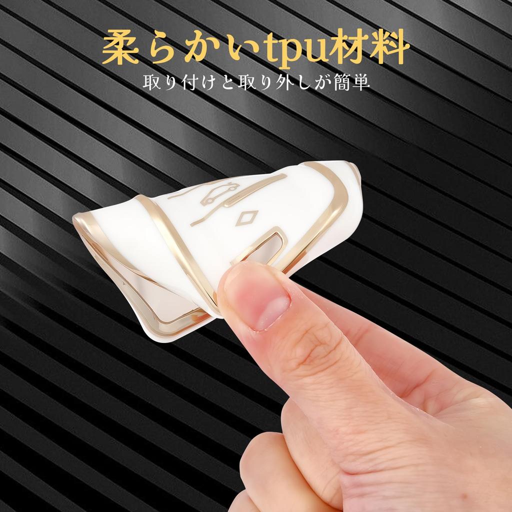 [OFF WE GO] Key Shell TPU Car Key Cover Key Case Compatible with New