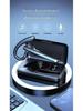 YYK-520 Bluetooth Business Headset: Single-Ear, Over-Ear Design with 5.4 HD Call, Noise Reduction & Extended Battery Life