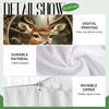 Christmas Reindeer Santa Claus Cushions Pillowcase Polyester Cushion Cover Throw Pillow Sofa Decoration Pillowcover Home Decor