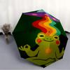 1pc Frog UFO Auto Open/close, All-Season Portable Folding Umbrella for Women & Men, Travel, Everyday, Formal Events - Compact Luxury Parasol, Outdoor