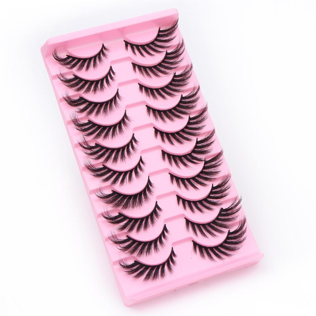 New 3D Cat Eye False Eyelashes - Super Natural Look