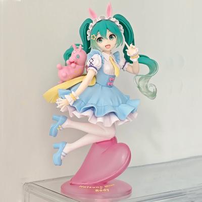 20cm Hatsune Miku Anime Figure Kawaii Fairy Tales Miku Action Figure Lollipop Girl Figurine PVC Collection Model Doll Toys