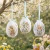 DIY Craft Easter Simulation Egg Foam Easter Party Decorations Easter Eggs Pendant  School Party