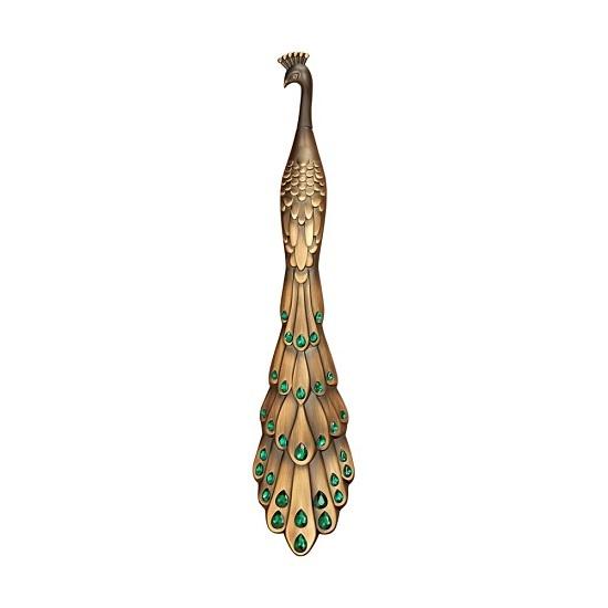 Peacock Door Handles for Front Door, Handles for All Doors At Home Wooden Handles for Glass Doors, , Office,