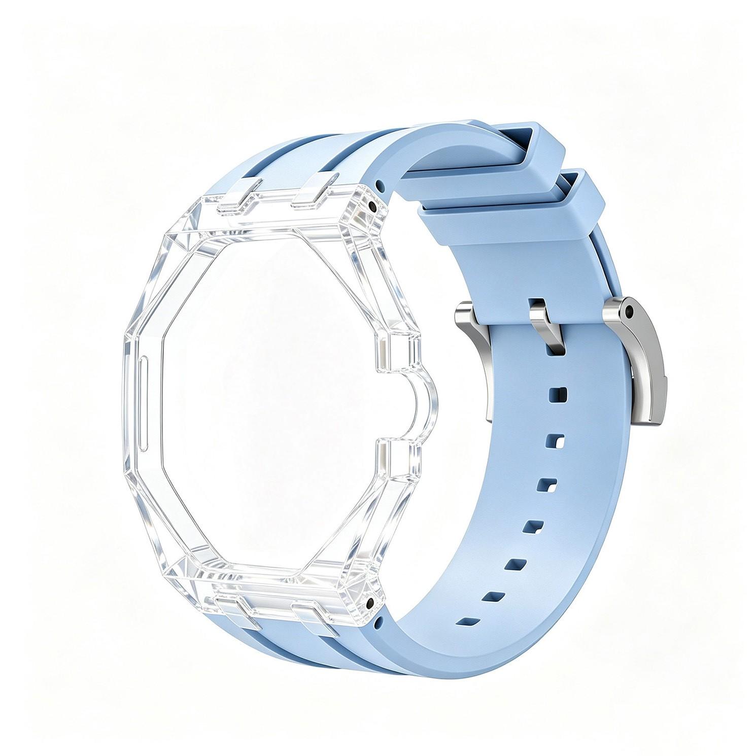 Transparent Case & Silicone Strap Mod
