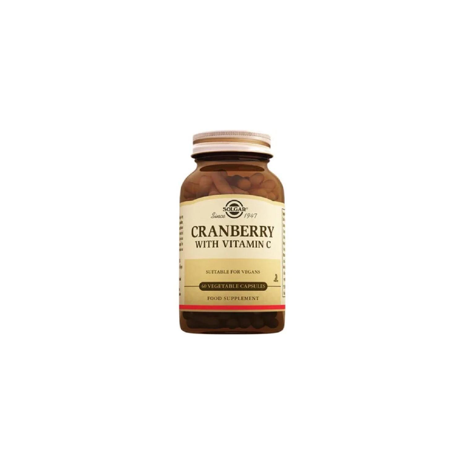 

Cranberry With Vitamin C 60 Capsules