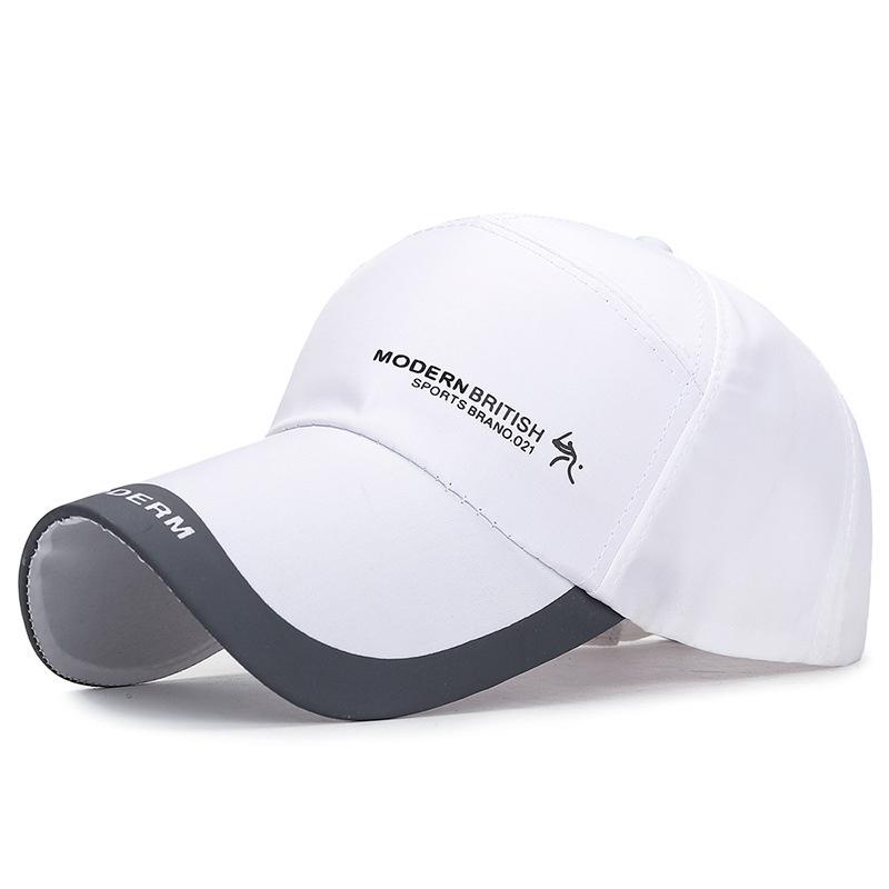 2024 Summer Outdoor Sports Baseball Hat Women Men Running Visor Cap Breathable Quick Dry Mesh Long Brim Sunscreen Peaked Caps