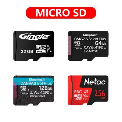 Micro SD Card SD TF Card Flash Card Class10 Memory Card 32G 128G 256G 512G microSD A1 A2 U3 V30 UHS-1 C10 SDHC SDXC + Card Reader SD Adapter