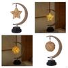 Takraw Lamp Handmade Rope Wrought Iron Night light house Decoration Sleeping Lantern