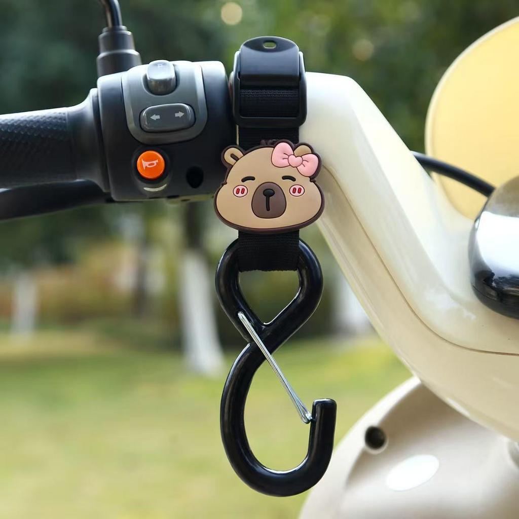 Cartoon Baby Stroller Nylon Front Hook for Electric Scooter