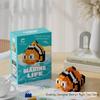 Marine Life Mini Block Toy Set: Shark & Penguin Compatible with Lego