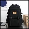 2023 Trendy Nylon Korean-Style Backpack for College Students: Large Capacity Men's and Women's Casual Travel Bag.