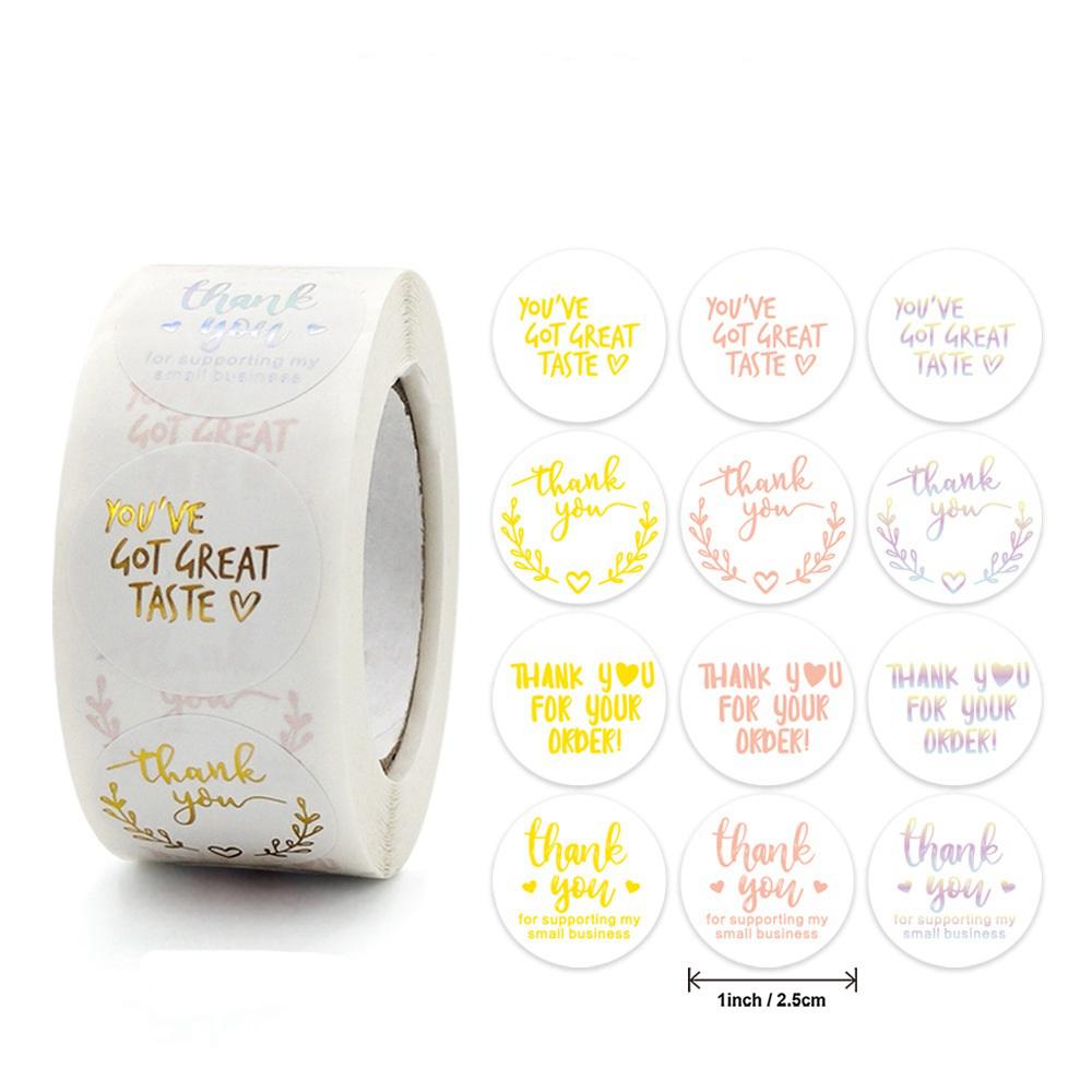 Pozvánky Nálepky na jídlo 3 styly Děkuji Estetické psací potřeby X037