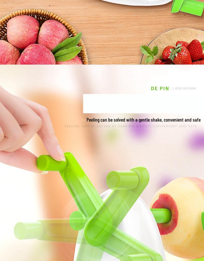 Hand-Crank Automatic Fruit Peeler: Apple and Pear Peeling Knife