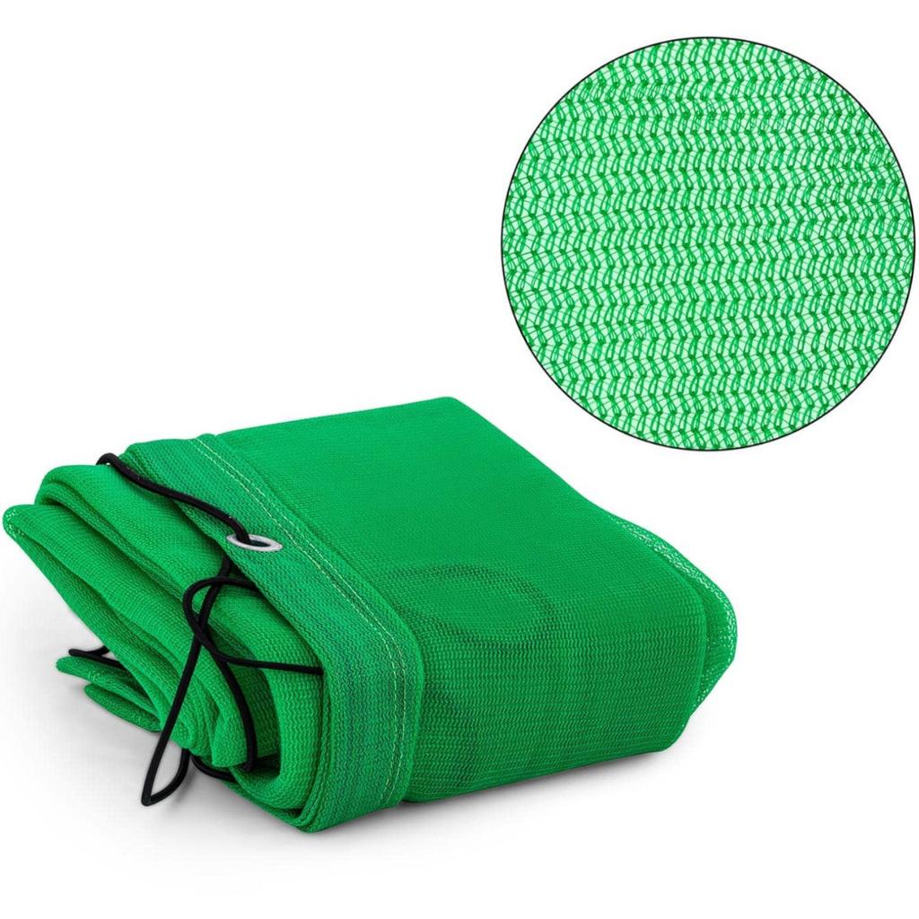 Cargo securing net for trailer 25 x 35 m green