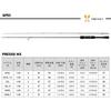 Daiwa Presso MX 60UL Trout Fishing Rod Lightweight Sensitive Design