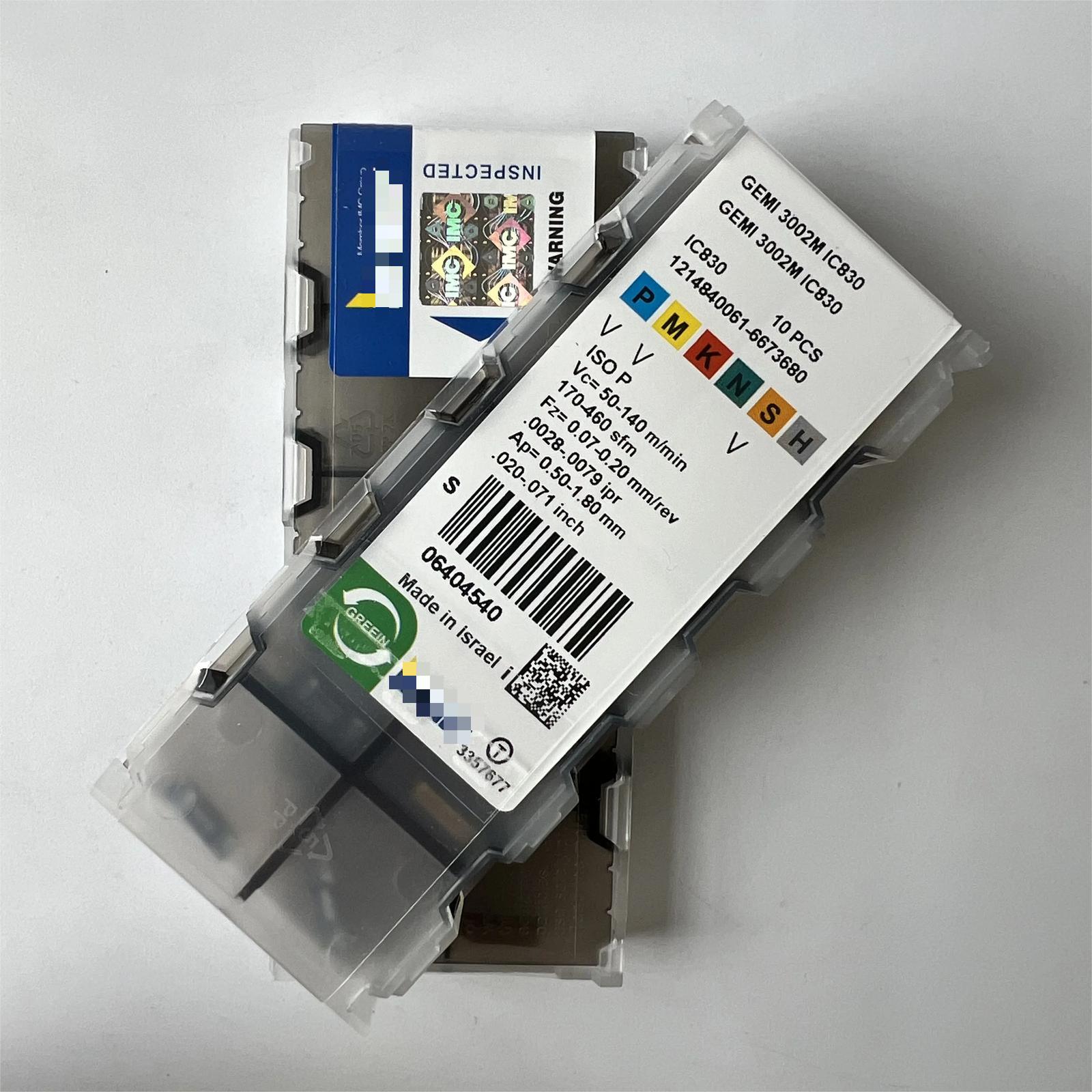 

GEMI3002M IC830 / Industrial indexable Carbide Inserts 10 Pcs