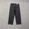 RogueWave New Jeans Kiváló Minőségű Nyomtatott Hímzés Egyenes Szabású Farmer Fekete Nadrág Férfi Farmer Nyomtatás Trend Street Wear Farmer Férfi