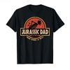 Jurassic Dad Schmerz Findet Einen Weg Lustiges Sarkastisches Skelett T-Shirt für Männer Frauen Baumwoll-T-Shirts Kurzarm Oberteile Lässiges Lockeres Oberteil