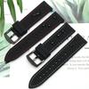 New Breathable Silicone Sports watchBand 18mm 20mm 22mm 24mm For Any Watch Rubber Wrist Strap Soft Waterproof Men's Accessories