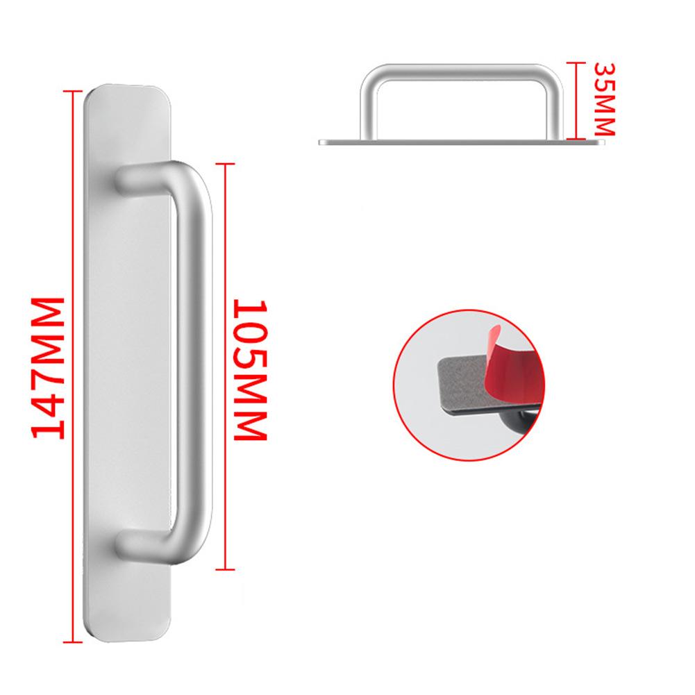 Mânere uși de hambar Tragere uși glisante de balcon Mâner de poartă rezistentă din aliaj de aluminiu Butoane dulap pentru ferestre Feronerie pentru mobilier