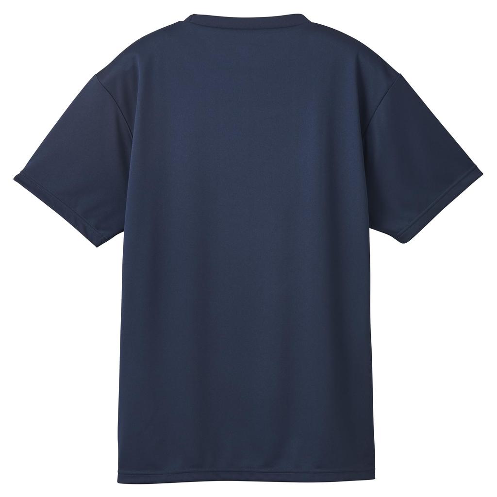 DESCENTE Short Sleeve Crew Neck Dry Size L T-Shirt, Moisture-Wicking, Quick-Drying, Stretch, Training, One-Point Design, Innerwear, Unisex, Simple,