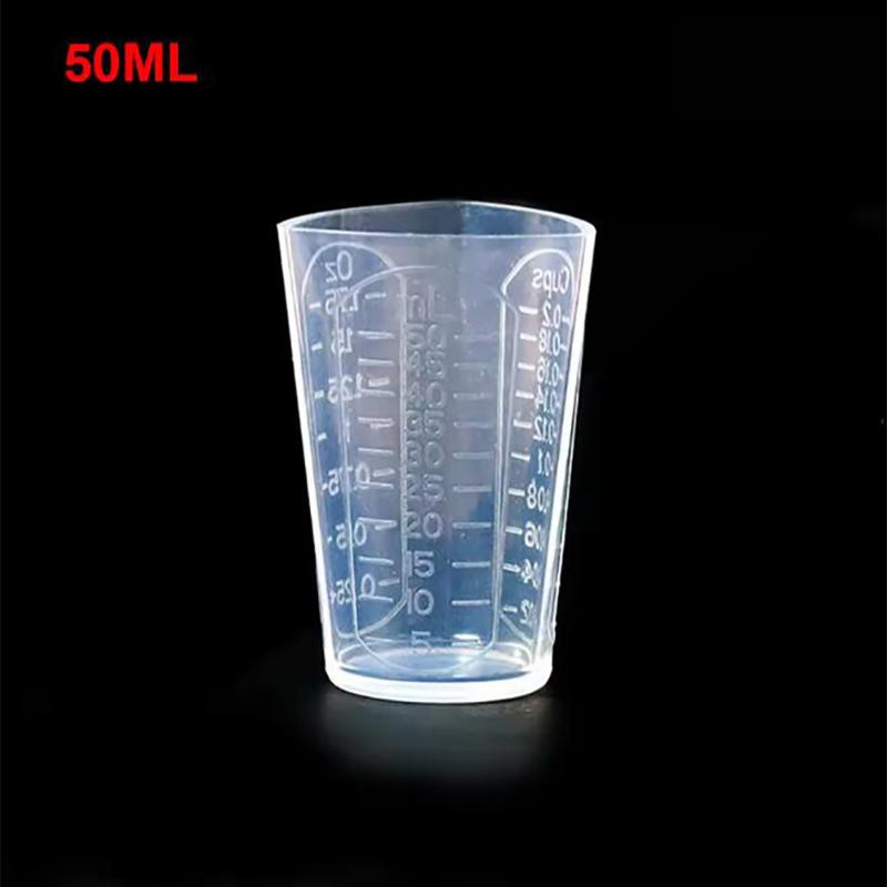 50Ml-1000Ml Silicone Triangle Graduated Measuring Cup Liquid Container Epoxy Resin Making Tools Accessories Silicone Molds