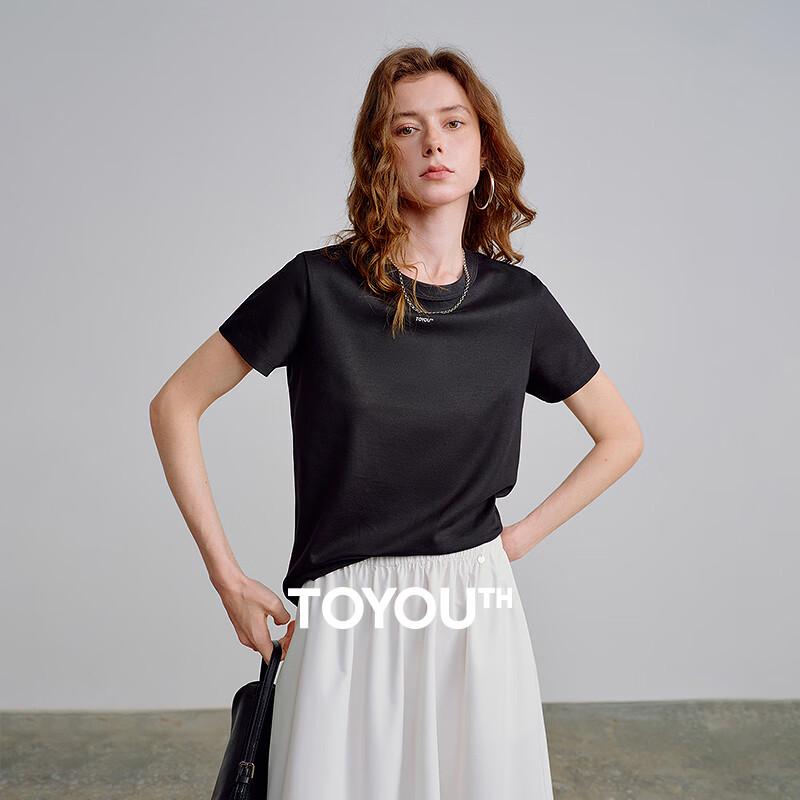 Женская футболка с коротким рукавом Chuyu из мягкого хлопка с добавлением лайкры L