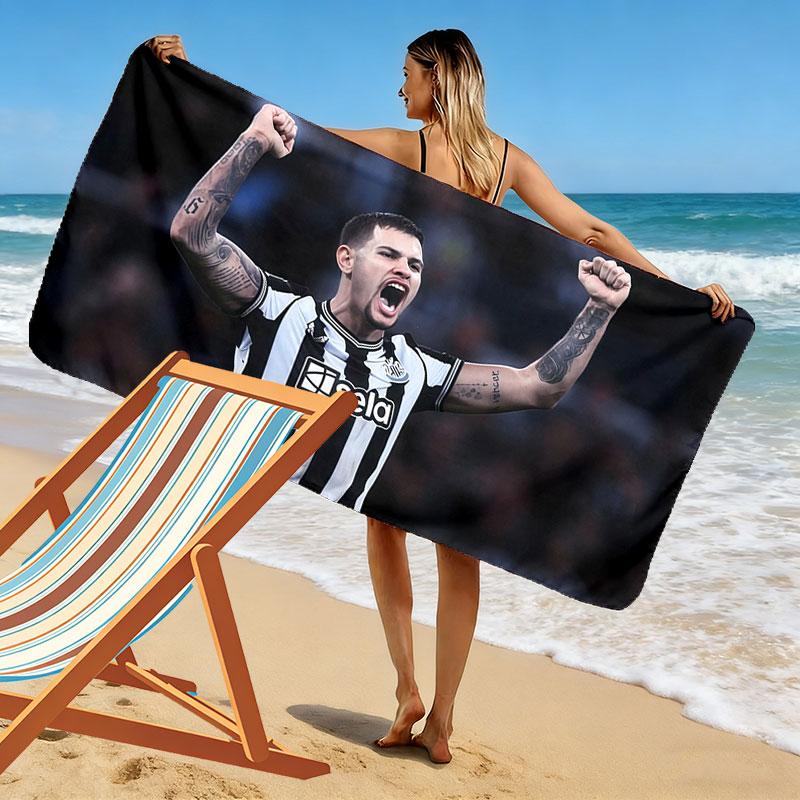 Guimaraes Print Beach Towel, Large Soft Quick Dry Towel for Beach Camping Swimming