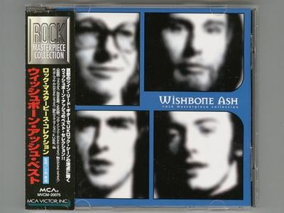 CD WISHBONE ASH - Rock Masterpiece Collection MVCM20075 MCA Records 1997 Japāna ObiRock Lietots