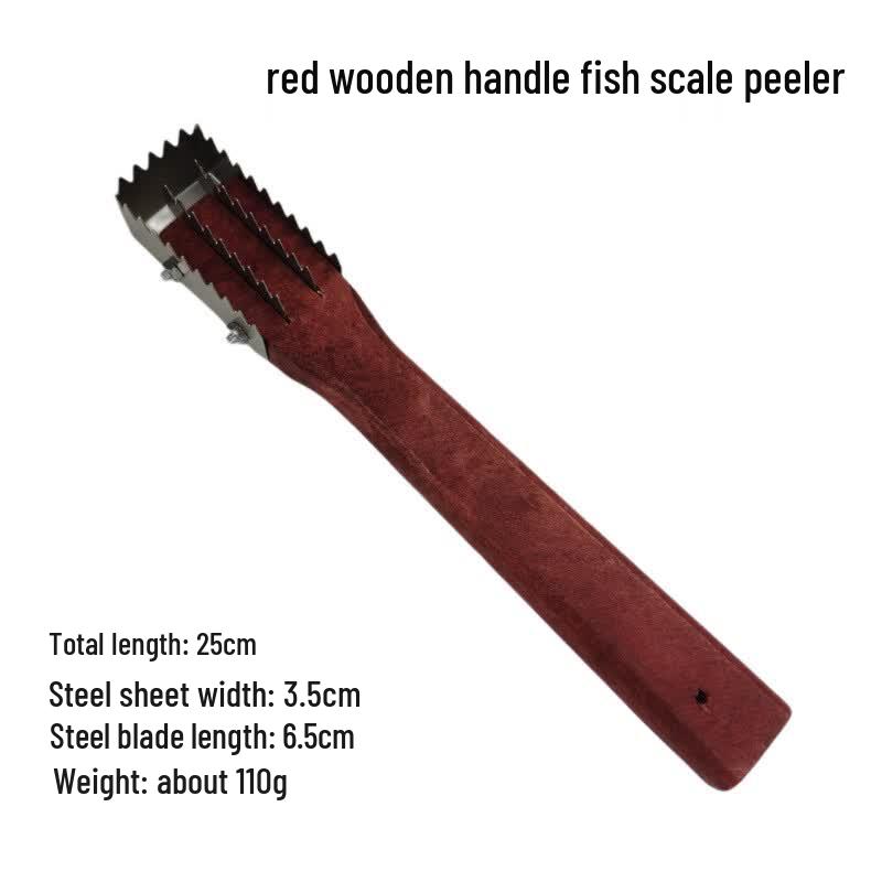 Rosewood Fish Scaler (Set of 2)