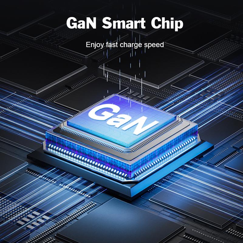 GaN 33W Super Charging Charger EU Plug PD Charging Wall Charger Quickly Charge For Xiaomi Huawei Mini Portable