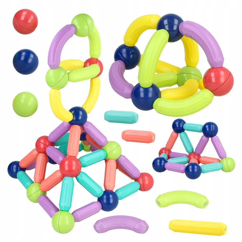 [PACZA] Magnetic Building Blocks 120 pcs Z922