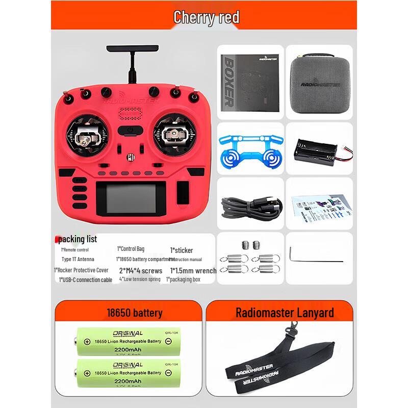 RADIOMASTER Boxer ELRS 2.4G FPV RC Transmitter with AG01 Gimbals
