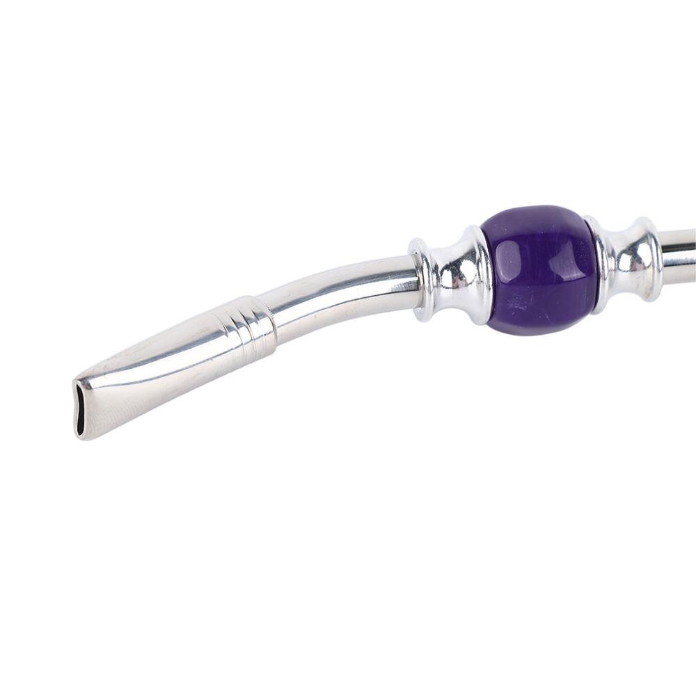 Stainless Steel Straw Filter Spoon Filter Tip Tea Straw Filter Spoon  Stir Filter Use