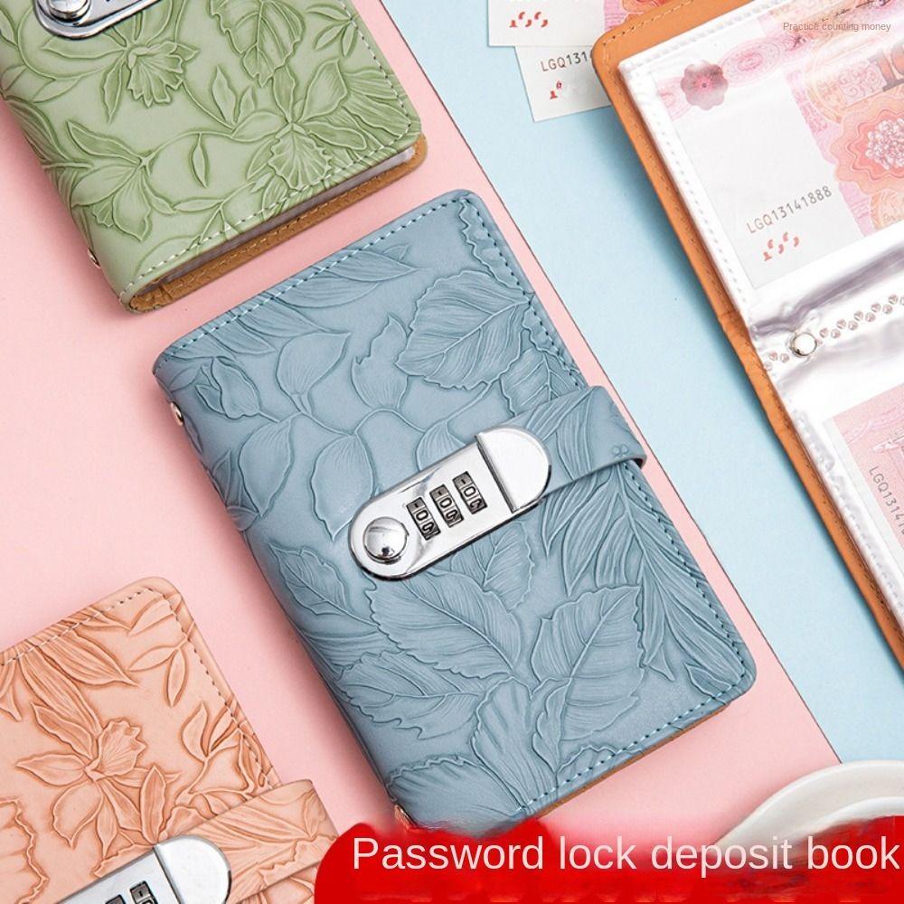 Save Money Mini Binder Savings Challenge Embossed Flower Savings Challenges Book  Children